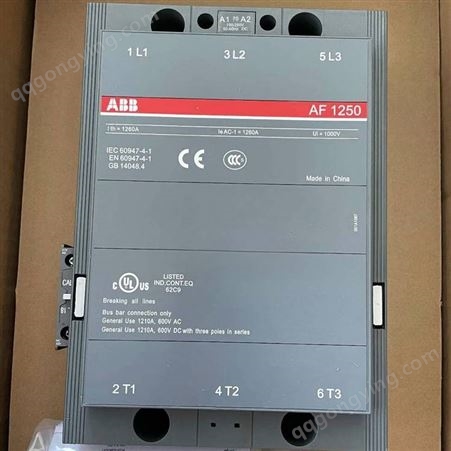 ABB三极四极AX185-30-11-80*220-230V50Hz/230交直流通用接触器常开常闭