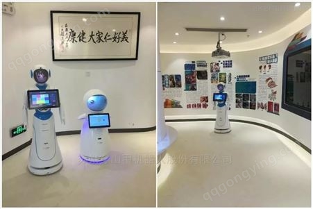 江苏扬州润扬河水利展馆自动讲解机器人